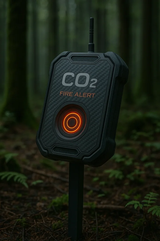 Quantum Carbon Design announces the development of planetary CO2 sensors for real-time carbon sequestration, fire alerts, and environmental mapping in partnership with CO2NEX’s verified carbon credit and atmospheric intelligence technology.
